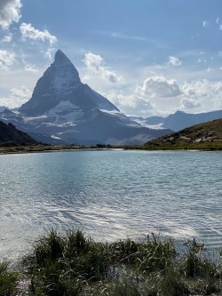 Bergpanorama in der Schweiz